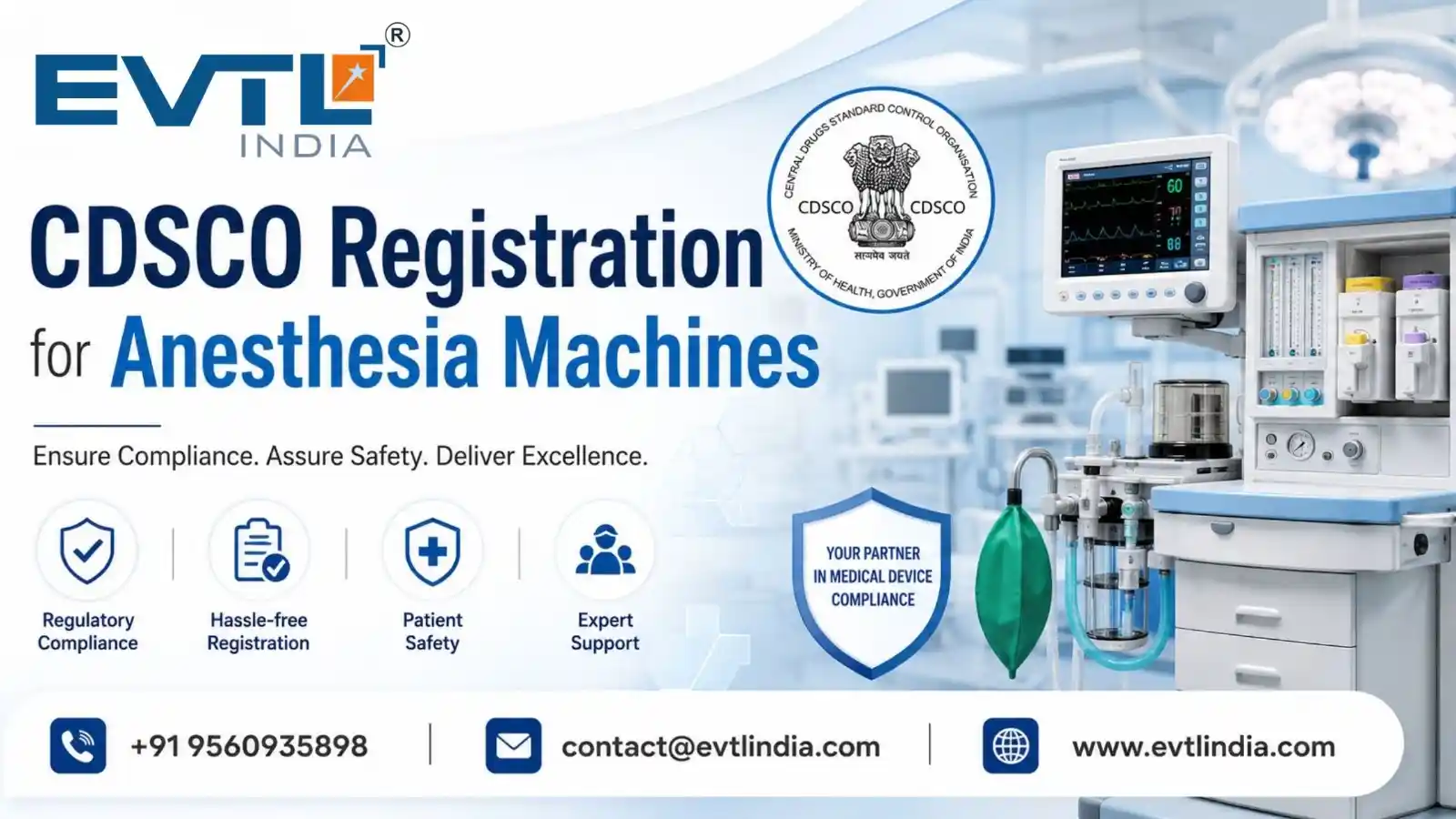 CDSCO Registration for Anesthesia Machines