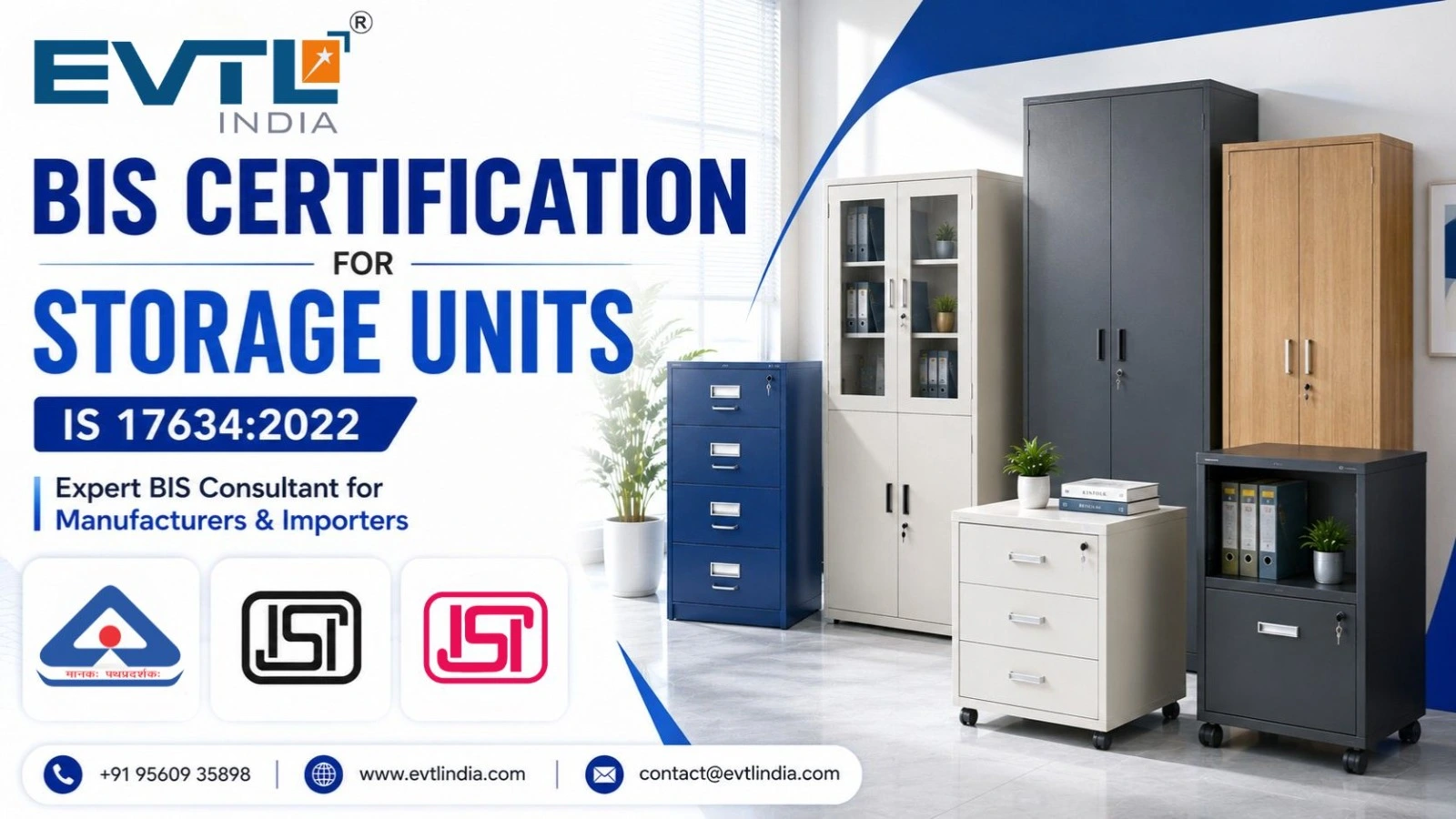 Need BIS Certification for Storage Units? Expert ISI Mark Consultant for IS 17634:2022 Compliance