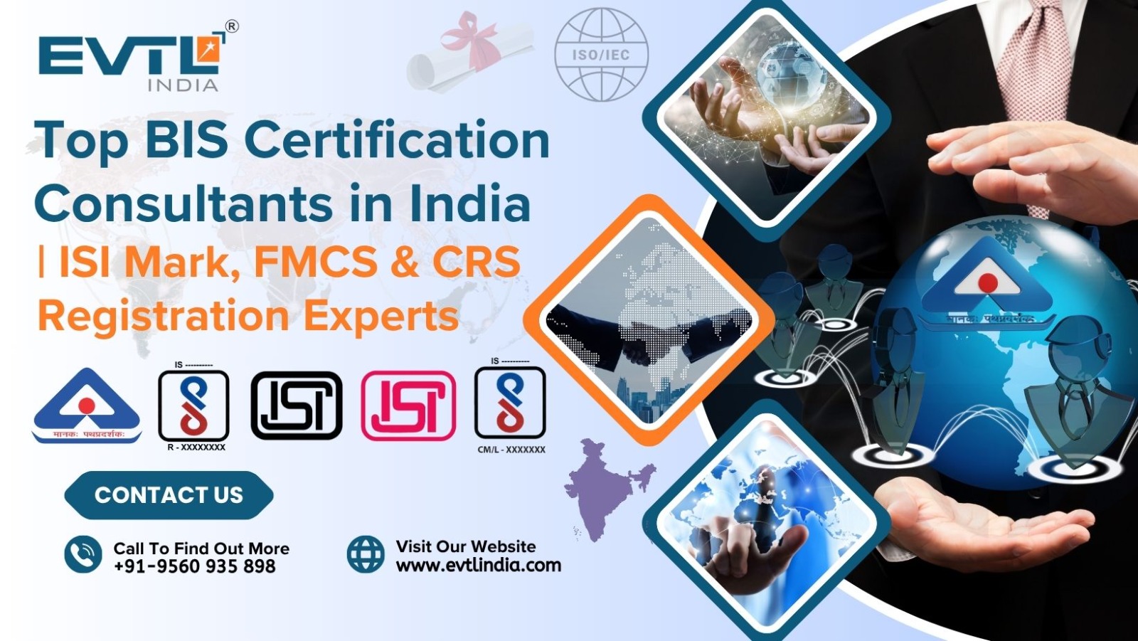 BIS Certification Consultant ISI Mark FMCS CRS Registration